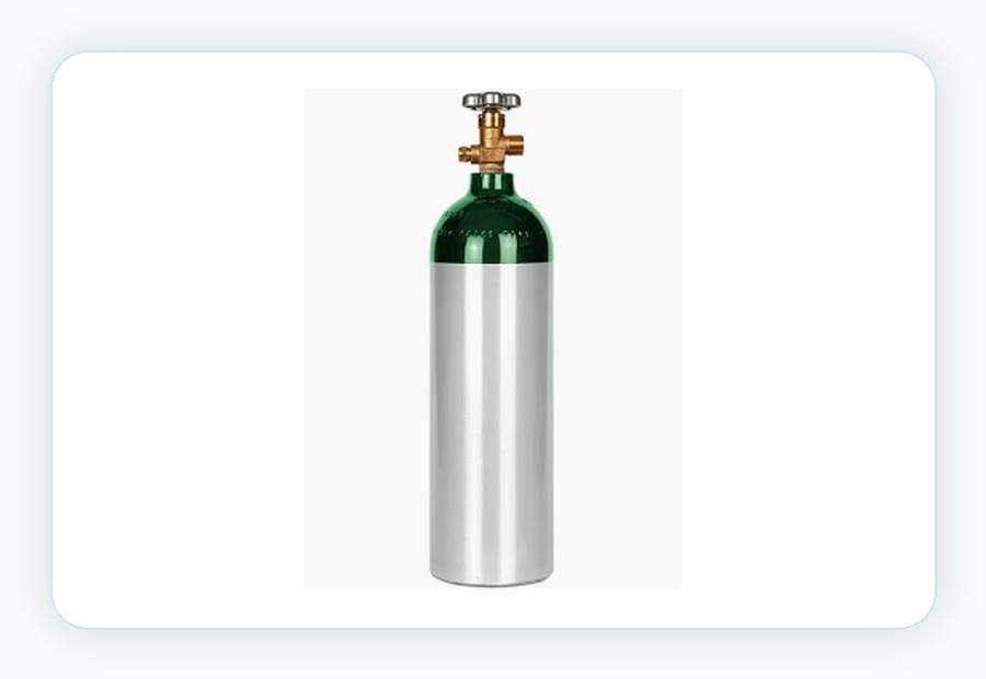 K bottle storage cylinder